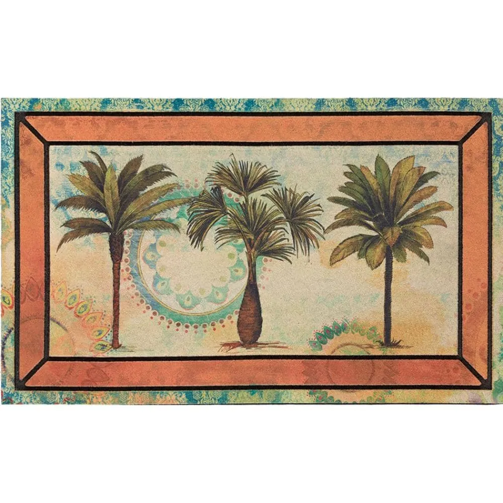 picture_frame_fresco_palm_0.webp Picture Frame Fresco Palm 18 In. X 30 In. Recycled Rubber Door Mat By Mohawk Home | * Best