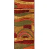 Piscasso Wine 2 Ft. X 5 Ft. Machine Washable Abstract Runner Rug By Mohawk Home | * Flash Sale
