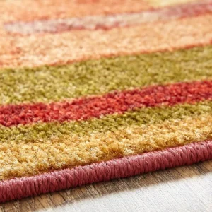 Piscasso Wine 3 Ft. X 4 Ft. Machine Washable Abstract Area Rug By Mohawk Home | * Discount
