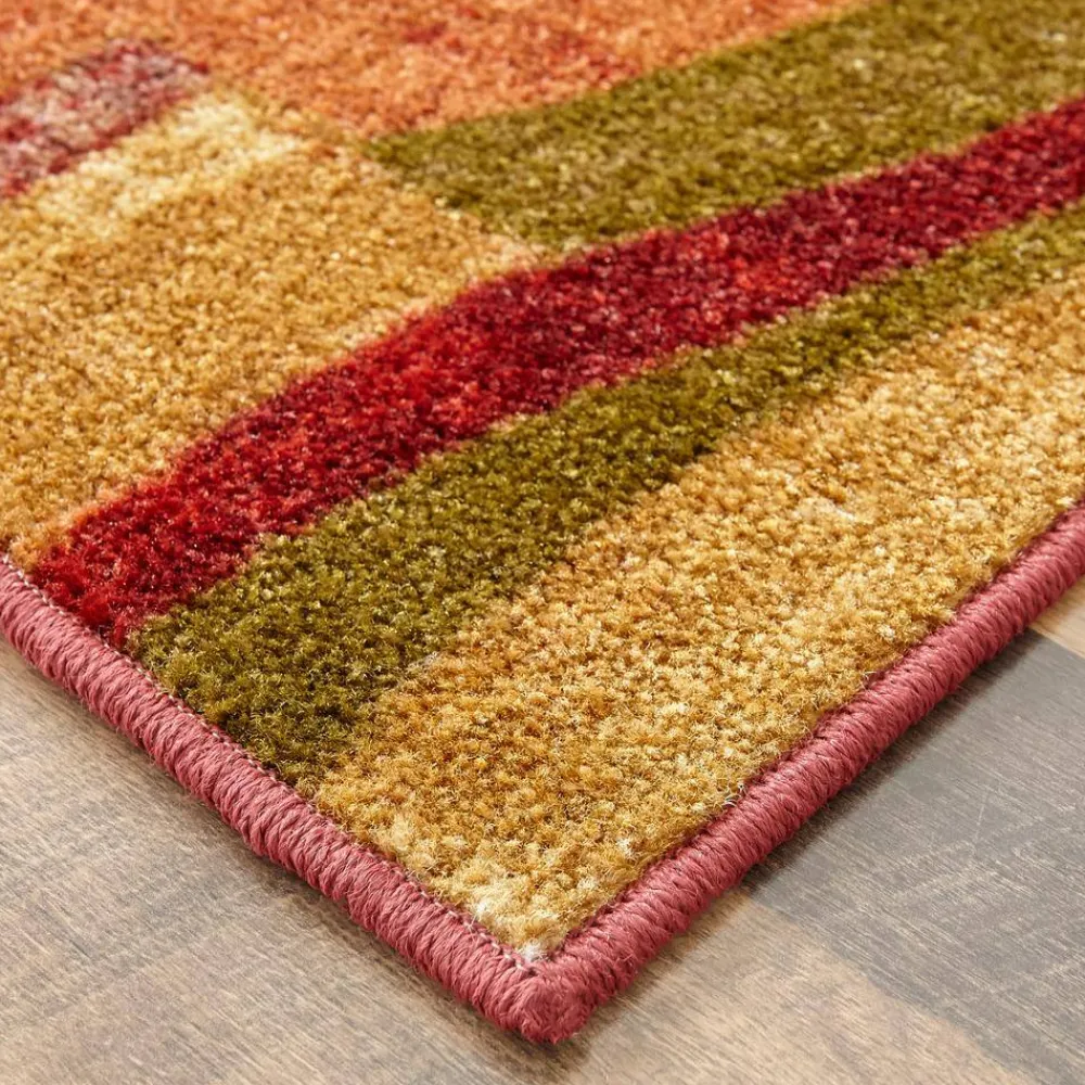 piscasso_wine__ft_x__ft_m_7.webp Piscasso Wine 2 Ft. X 5 Ft. Machine Washable Abstract Runner Rug By Mohawk Home | * Flash Sale