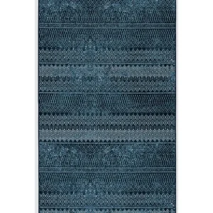 Prale Denim Blue 6 Ft. X 9 Ft. Moroccan Area Rug By Mohawk Home | * Outlet