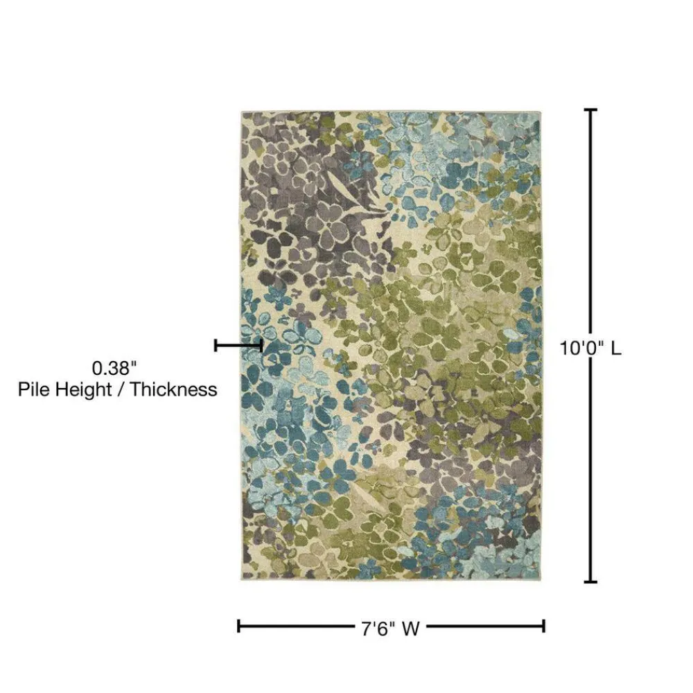 radiance_aqua__ft__in_x___7-1.webp Radiance Aqua 7 Ft. 6 In. X 10 Ft. Floral Area Rug By Mohawk Home | * Shop