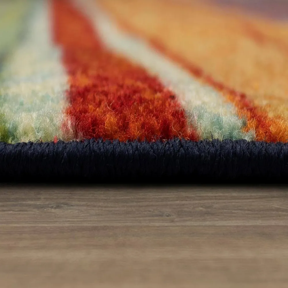 rainbow_multi__ft__in_x___6.webp Rainbow Multi 7 Ft. 6 In. X 10 Ft. Striped Area Rug 3-Piece Set By Mohawk Home | * New