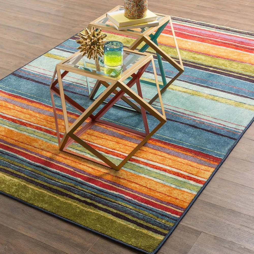 rainbow_multi__ft_x__ft_s_5.webp Rainbow Multi 5 Ft. X 8 Ft. Striped Area Rug By Mohawk Home | * Best Sale
