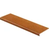 Red Cherry/Warm Cherry 47 In. L X 12-1/8 In. D X 2-3/16 In. H Vinyl Overlay To Cover Stairs 1-1/8 In. To 1-3/4 In. T By Cap A Tread | * Store