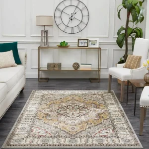 Rene Beige 5 Ft. X 7 Ft. Oriental Area Rug By Mohawk Home | * Online