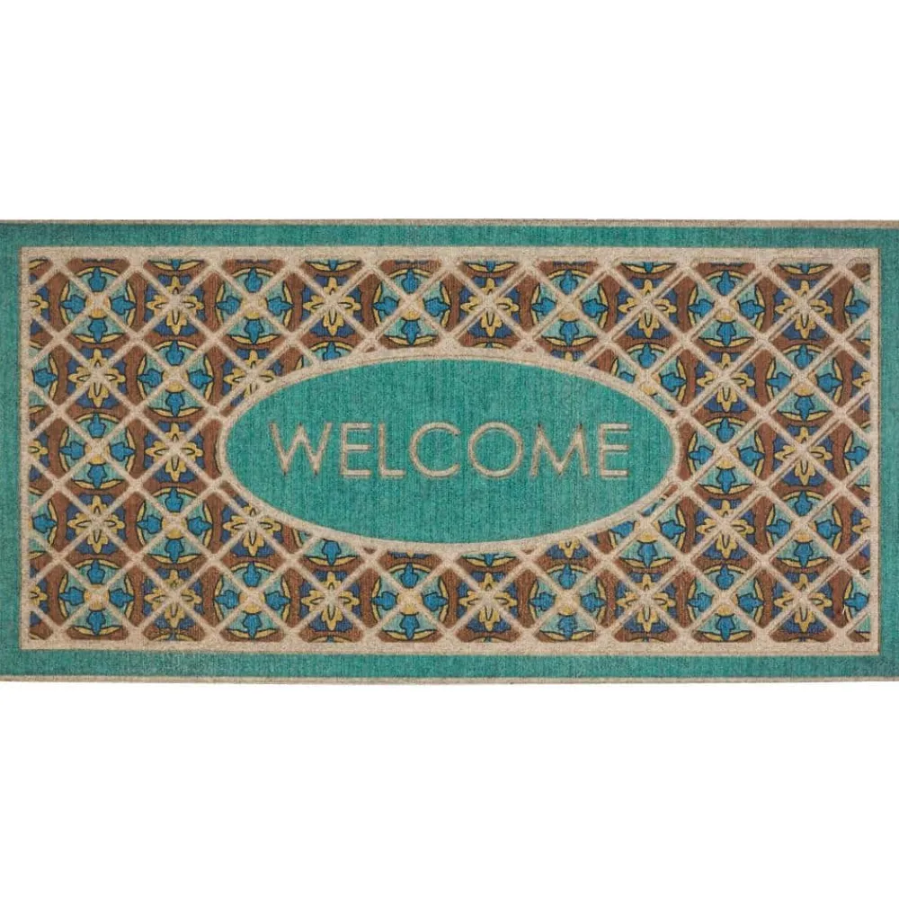 retro_tiles__in_x__in_orn_0.webp Retro Tiles 24 In. X 48 In. Ornamental Entry Mat By Mohawk Home | * Cheap