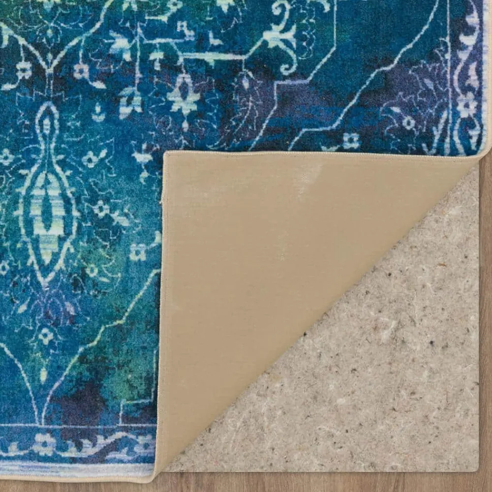 rowland_teal__ft_x__ft_ab_4.webp Rowland Teal 8 Ft. X 10 Ft. Abstract Area Rug By Mohawk Home | * Flash Sale