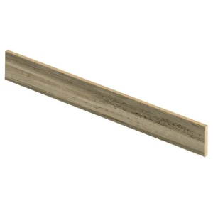 Rustic Wood 47 In. L X 1/2 In. D X 7-3/8 In. H Vinyl Overlay Riser To Be Used With Cap A Tread | * Flash Sale