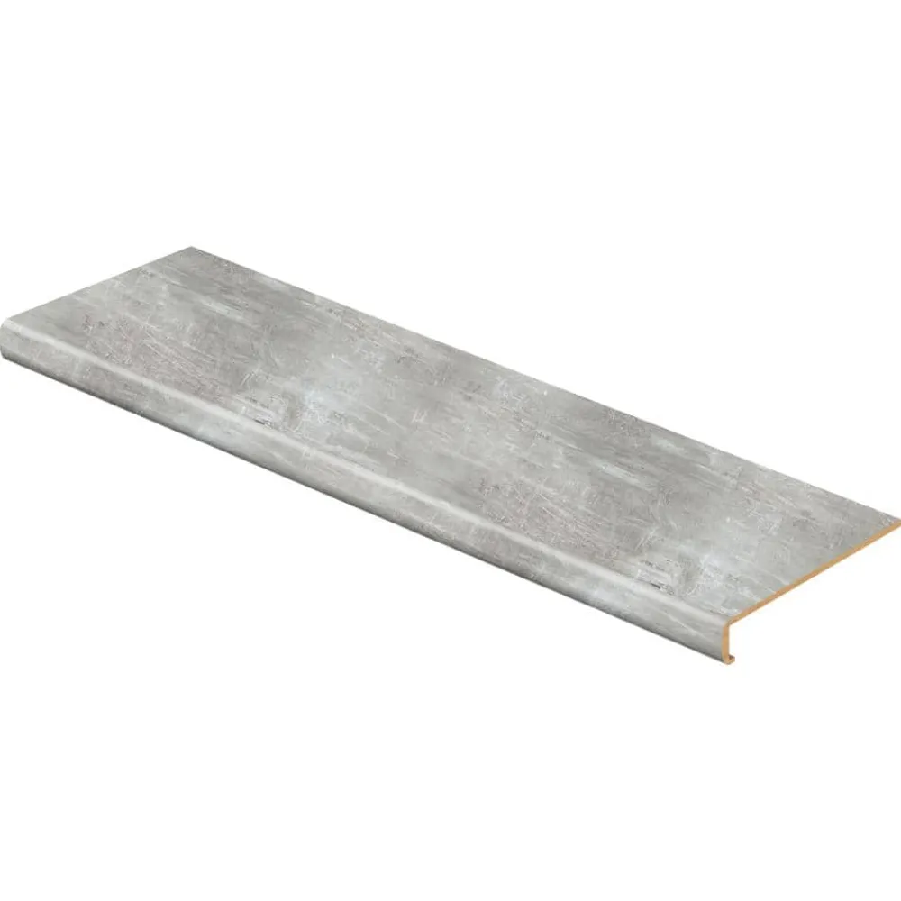scratch_stone__in_l_x__in_0.webp Scratch Stone 47 In. L X 12-1/8 In. D X 2-3/16 In. H Vinyl Overlay To Cover Stairs 1-1/8 In. To 1-3/4 In. Thick By Cap A Tread | * Flash Sale