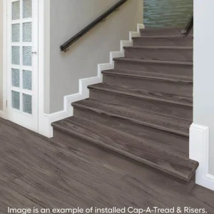 Seasoned Wood Stair Tread And Reversible Riser Kit 47 In. L X 12-1/8 In. W X 1-11/16 In. T To Cover Stairs 1 In. Thick By Cap A Tread | * Outlet