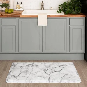 Serene Marble 20 In. X 42 In. Kitchen Mat By Mohawk Home | * Cheap