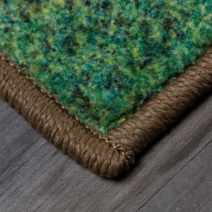 Soccer Field Green 8 Ft. X 10 Ft. Contemporary Area Rug By Mohawk Home | * Sale