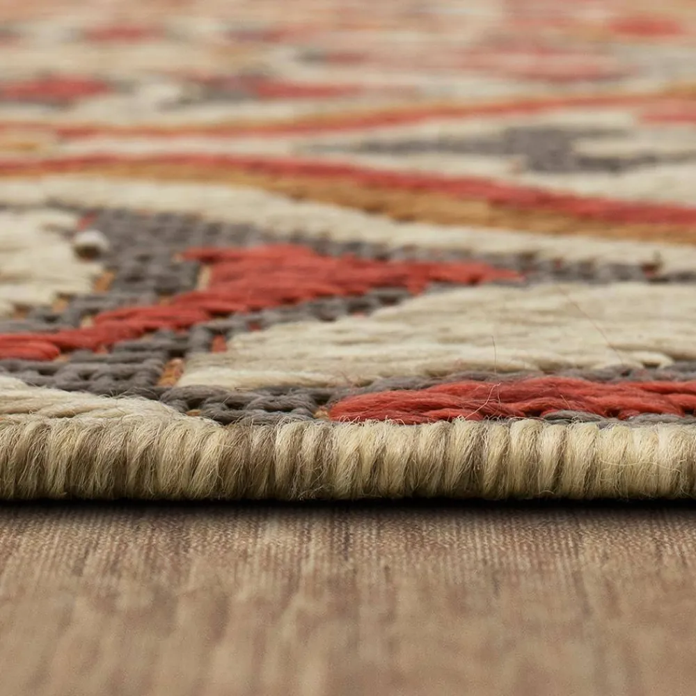 sorrento_rust__ft_x__ft_g_7.webp Sorrento Rust 10 Ft. X 13 Ft. Geometric Indoor/Outdoor Area Rug By Mohawk Home | * Outlet