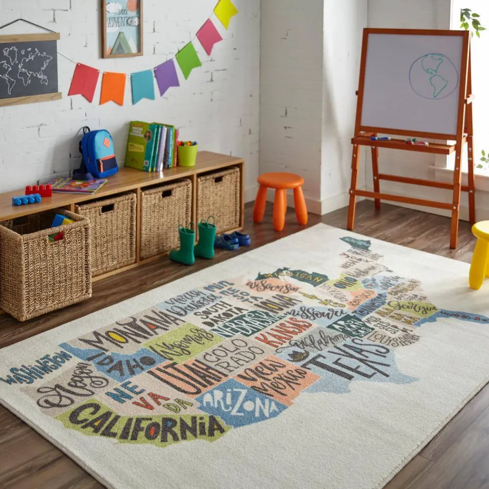 states_map_multi__ft_x__f_1.webp States Map Multi 5 Ft. X 8 Ft. Themed Area Rug By Mohawk Home | * Hot