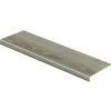 Sterling Oak/Gray Birch Wood 47 In. L X 12-1/8 In. D X 2-3/16 In. H Vinyl Overlay For Stairs 1-1/8 In. To 1-3/4 In. T By Cap A Tread | * Clearance