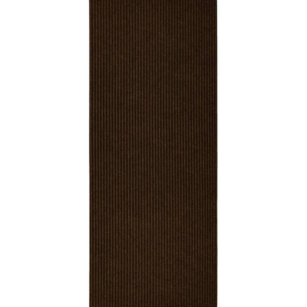 striped_utility_mat_brown_0-1.webp Striped Utility Mat Brown Indoor/Outdoor 24 In. X 60 In. Utility Door Mat By Mohawk Home | * Sale