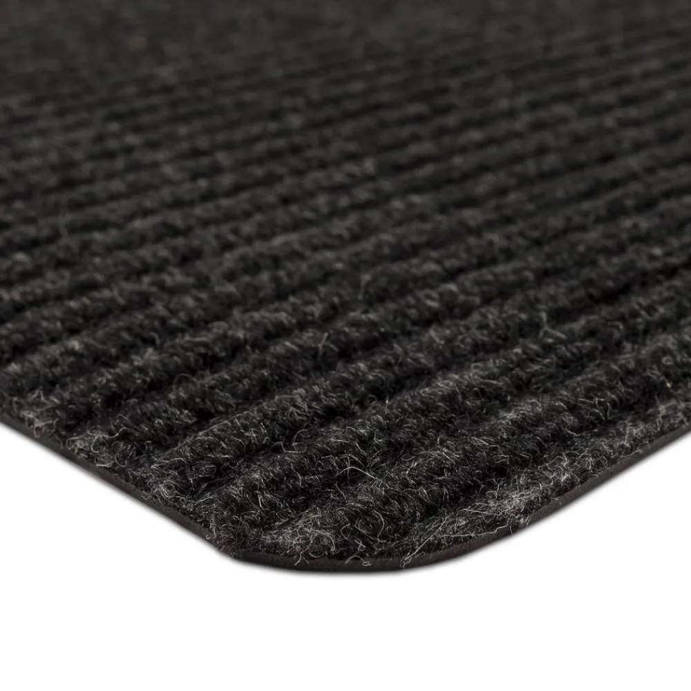 striped_utility_mat_charc_4-2.webp Striped Utility Mat Charcoal Indoor/Outdoor 24 In. X 72 In. Utility Door Mat By Mohawk Home | * Hot