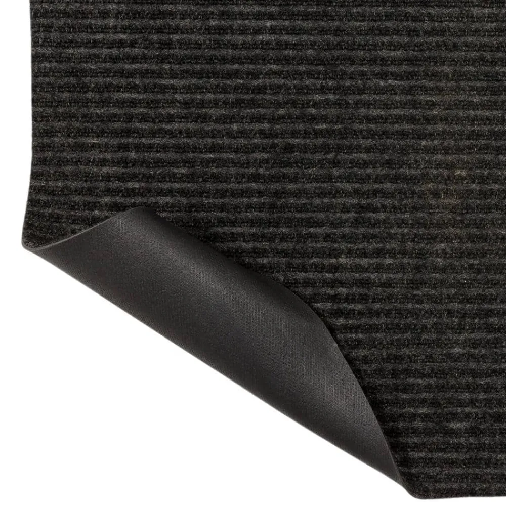 striped_utility_mat_charc_5-3.webp Striped Utility Mat Charcoal Indoor/Outdoor 36 In. X 48 In. Utility Door Mat By Mohawk Home | * Fashion