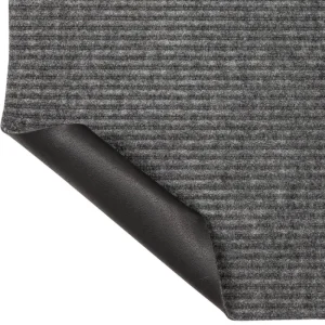 Striped Utility Mat Grey Indoor/Outdoor 24 In. X 72 In. Utility Door Mat By Mohawk Home | * Cheap