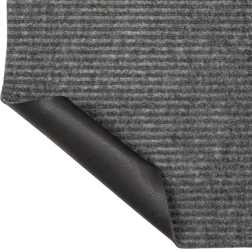 striped_utility_mat_grey__5-3.webp Striped Utility Mat Grey Indoor/Outdoor 36 In. X 48 In. Utility Door Mat By Mohawk Home | * Best Sale