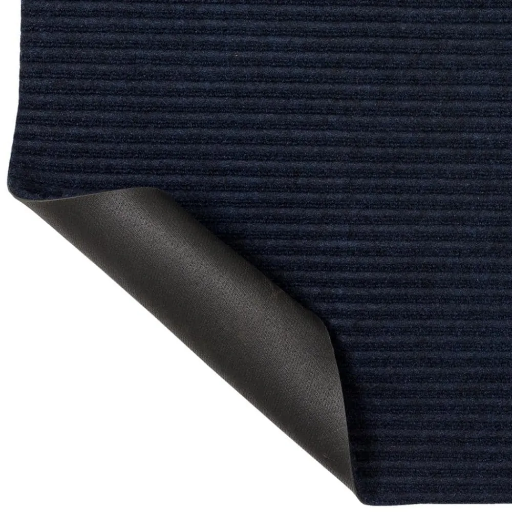 striped_utility_mat_indig_5-1.webp Striped Utility Mat Indigo Indoor/Outdoor 24 In. X 60 In. Utility Door Mat By Mohawk Home | * Sale