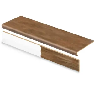 Sundance Canyon Hickory Stair Tread And Reversible Riser Kit 47 In. L X 12-1/8 In. W X 2-3/16 In. T By Cap A Tread | * Outlet