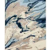 Swirls Blue 7 Ft. 6 In. X 10 Ft. Indoor Area Rug By Mohawk Home | * Store