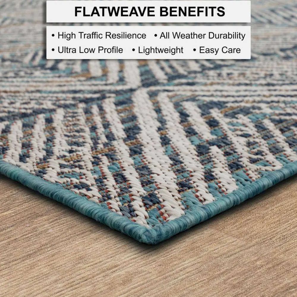 tahoe_quilt_blue__ft_x__f_4.webp Tahoe Quilt Blue 8 Ft. X 10 Ft. Geometric Indoor/Outdoor Area Rug By Mohawk Home | * Best Sale