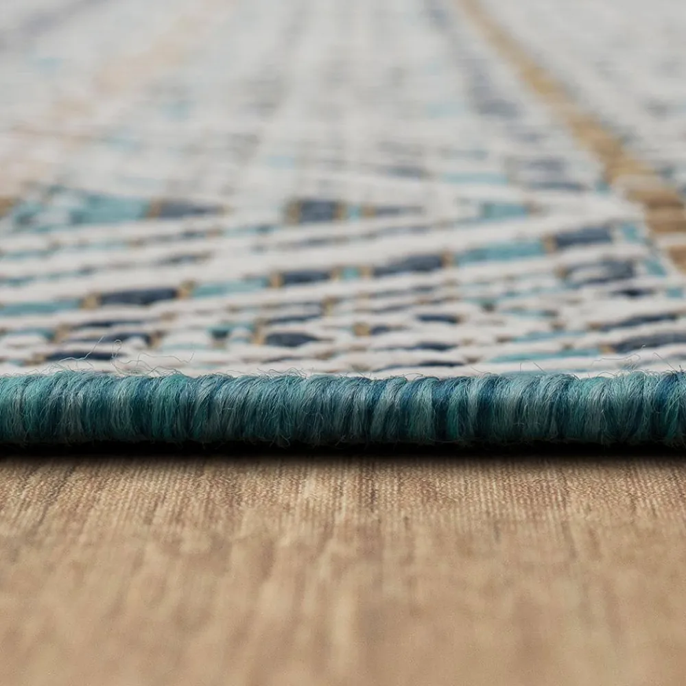 tahoe_quilt_blue__ft_x__f_7.webp Tahoe Quilt Blue 8 Ft. X 10 Ft. Geometric Indoor/Outdoor Area Rug By Mohawk Home | * Best Sale