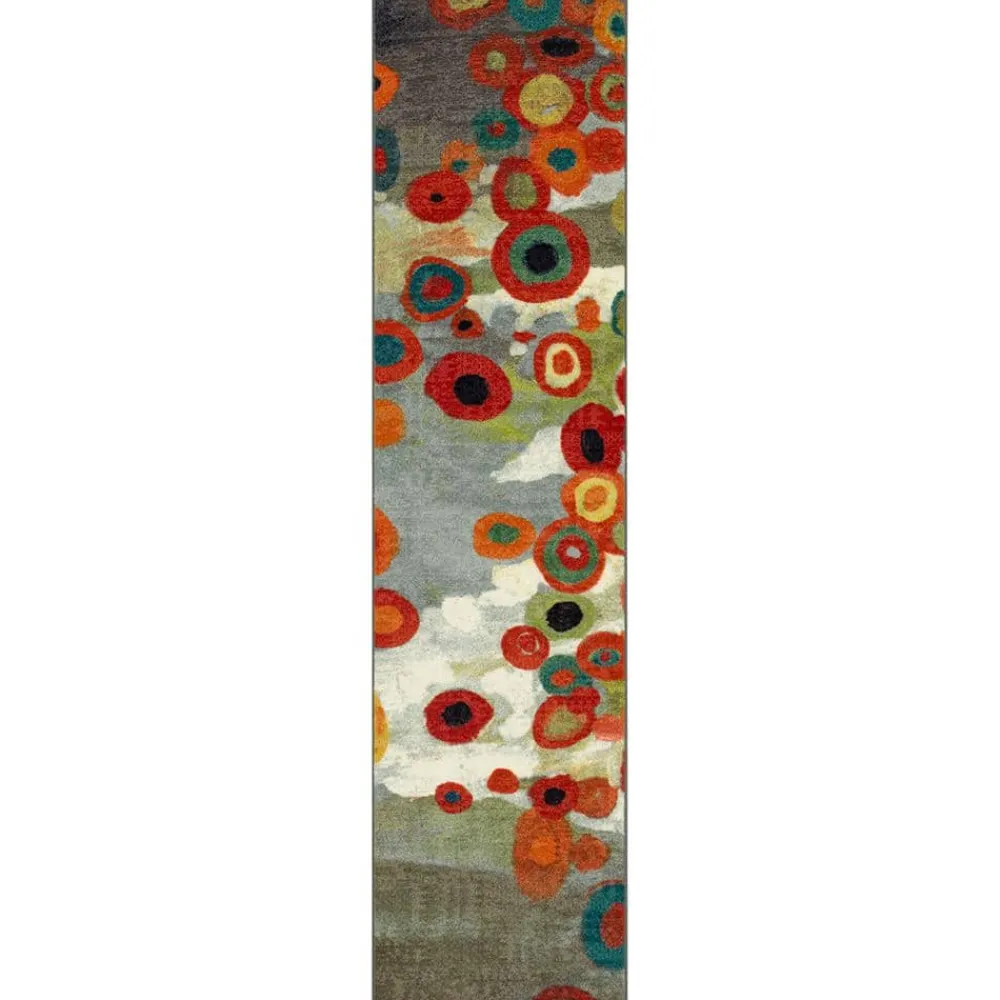 tossed_floral_multi__ft_x_0.webp Tossed Floral Multi 2 Ft. X 8 Ft. Machine Washable Abstract Runner Rug By Mohawk Home | * Outlet