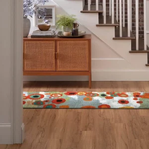 Tossed Floral Multi 2 Ft. X 8 Ft. Machine Washable Abstract Runner Rug By Mohawk Home | * Outlet