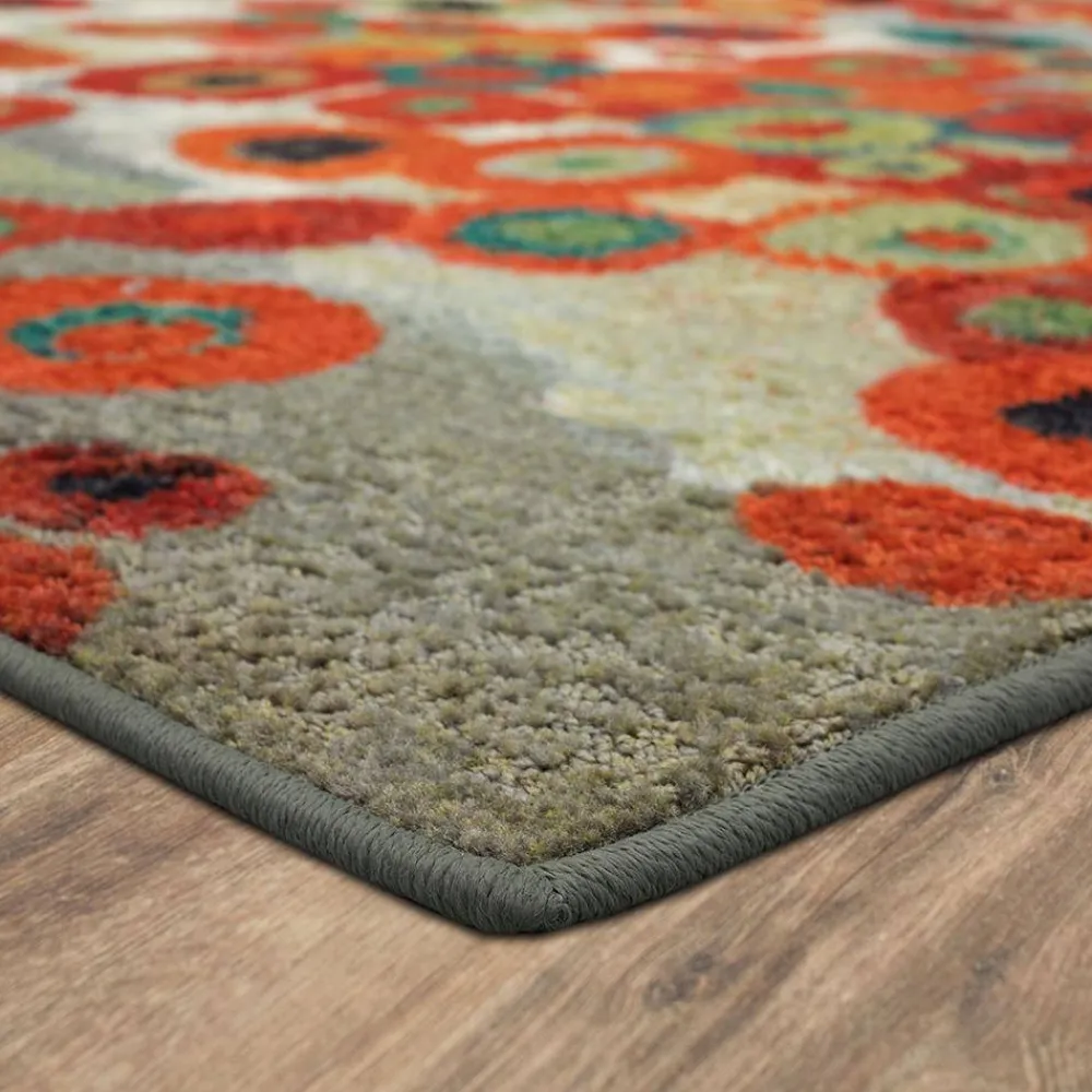 tossed_floral_multi__ft_x_2.webp Tossed Floral Multi 2 Ft. X 8 Ft. Machine Washable Abstract Runner Rug By Mohawk Home | * Outlet