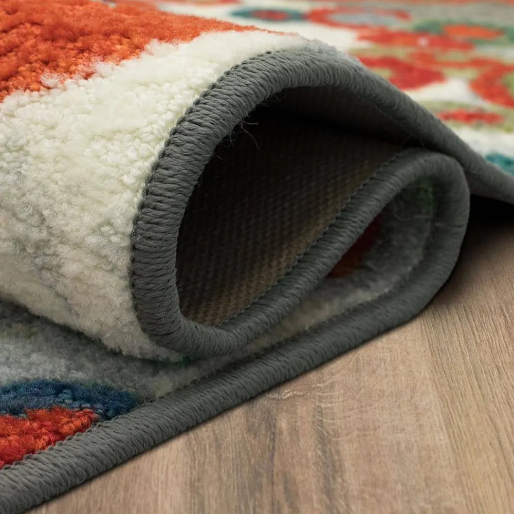 tossed_floral_multi__ft_x_7.webp Tossed Floral Multi 2 Ft. X 8 Ft. Machine Washable Abstract Runner Rug By Mohawk Home | * Outlet