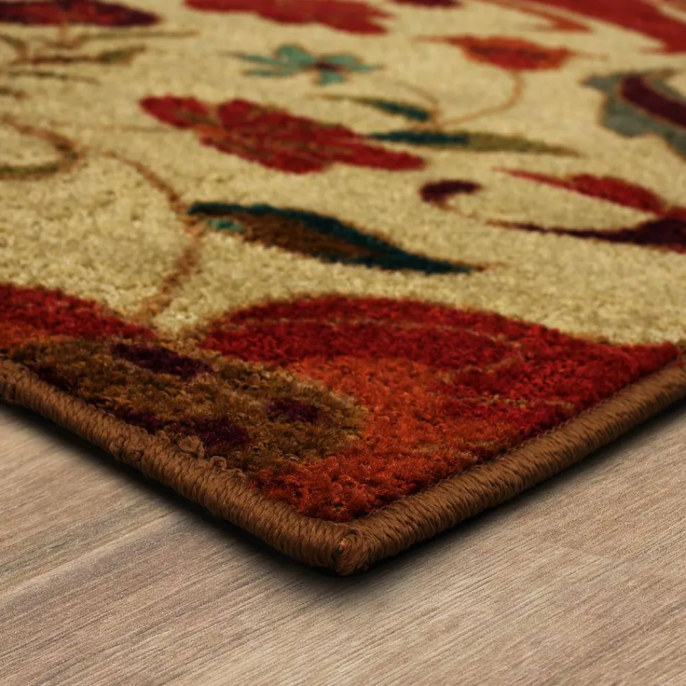 tropical_acres_multi__ft__5.webp Tropical Acres Multi 6 Ft. X 9 Ft. Paisley Area Rug By Mohawk Home | * Outlet