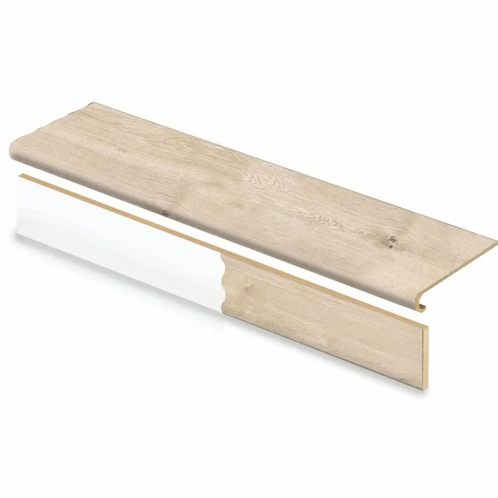 vale_view_oak_stair_tread_0.webp Vale View Oak Stair Tread & Reversible Riser Kit 47 In. L X 12-1/8 In. W X 1-11/16 In. T To Cover Stairs 1 In. By Cap A Tread | * Cheap