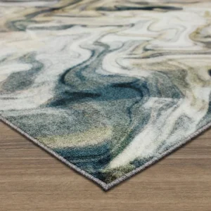 Wavelength Neutral 9 Ft. X 12 Ft. Abstract Area Rug By Mohawk Home | * Clearance