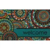 Welcome Bohemian Kingdom 18 In. X 30 In. Doorscapes Mat By Mohawk Home | * Clearance