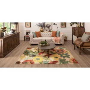 Wildflower Light Multi 5 Ft. X 8 Ft. Floral Area Rug By Mohawk Home | * Cheap