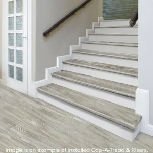 Winding Brook Stair Tread And Reversible Riser Kit 47 In. L X 12-1/8 In. W X 2-3/16 In. T By Cap A Tread | * New