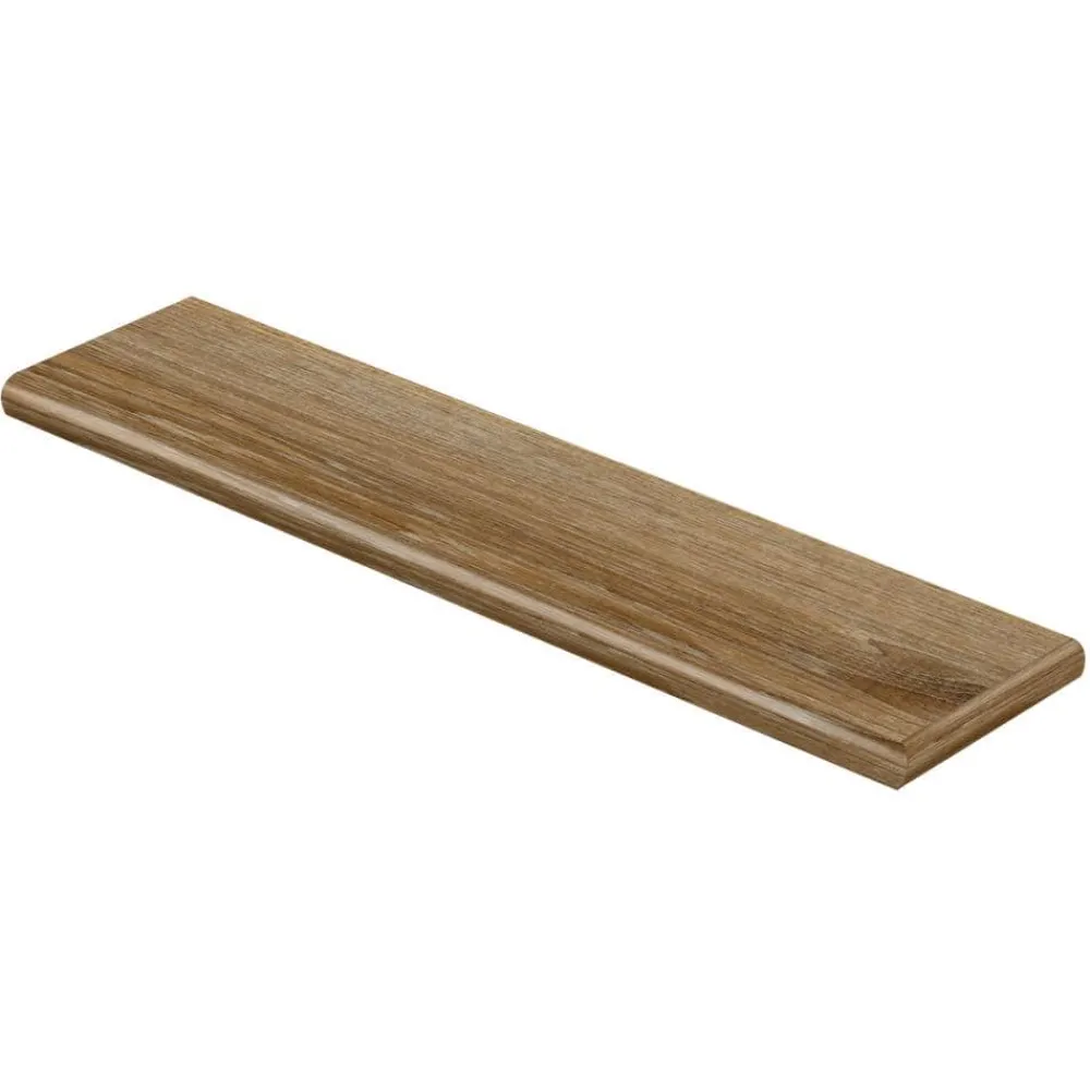 woodacres_oakdeerbrook_tr_0-2.webp Woodacres Oak/Deerbrook Trail 47 In. L X 12-1/8 In. W X 1-11/16 In. T Vinyl Overlay Right Return For Stairs 1 In. T By Cap A Tread | * Flash Sale